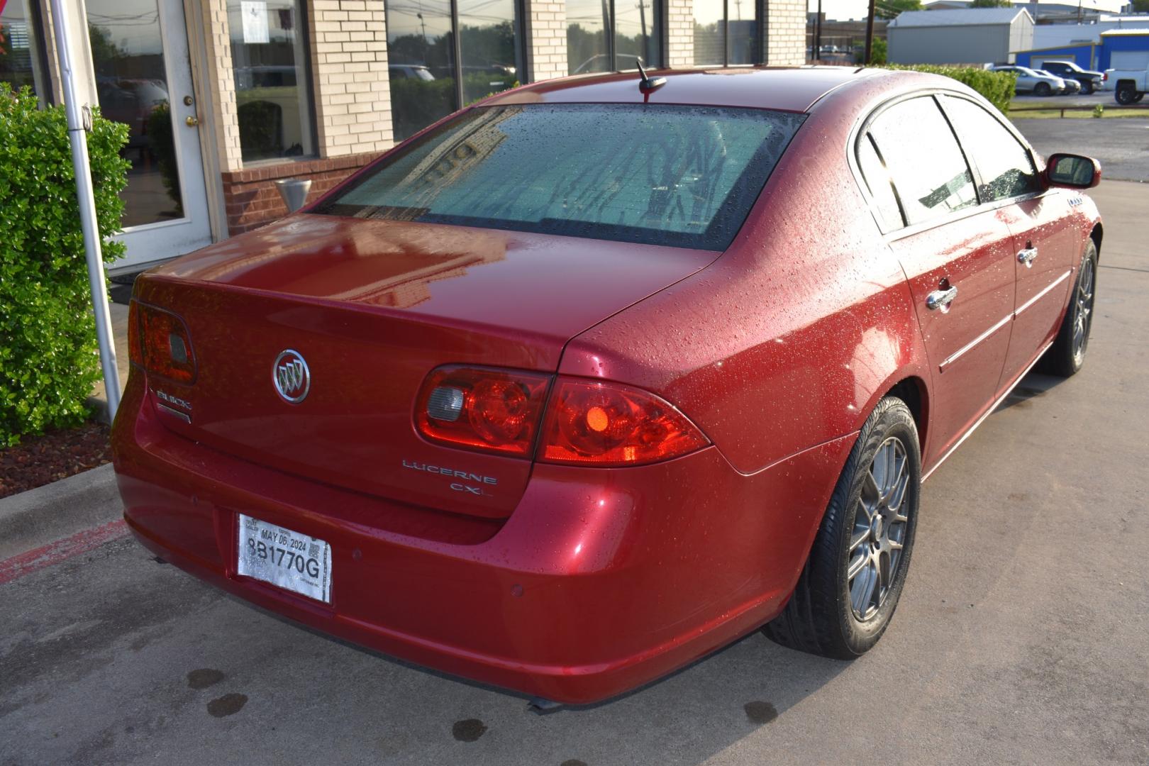 2007 Red /Tan Buick Lucerne CXL V8 (1G4HR57Y07U) with an 4.6L V8 DOHC 32V engine, 4-Speed Automatic Overdrive transmission, located at 5925 E. BELKNAP ST., HALTOM CITY, TX, 76117, (817) 834-4222, 32.803799, -97.259003 - Buying a 2007 Buick Lucerne can offer several benefits, depending on your needs and preferences. Here are some potential advantages: Comfortable Ride: Buick is known for prioritizing comfort, and the Lucerne is no exception. It typically offers a smooth and comfortable ride, making it ideal for lon - Photo#4